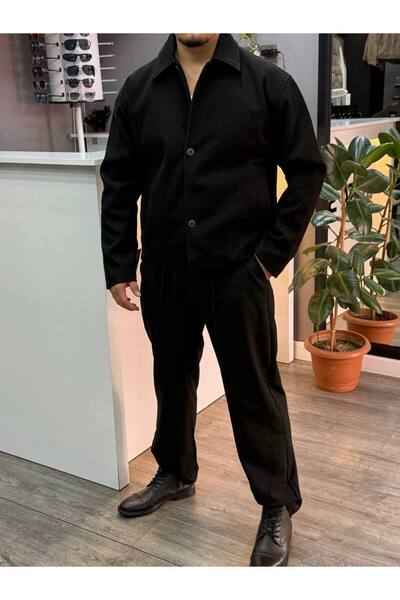 BYATA MENS STYLE Ανδρικό κοντό μπουφάν με καστανόχρωμο καστανόχρωμο