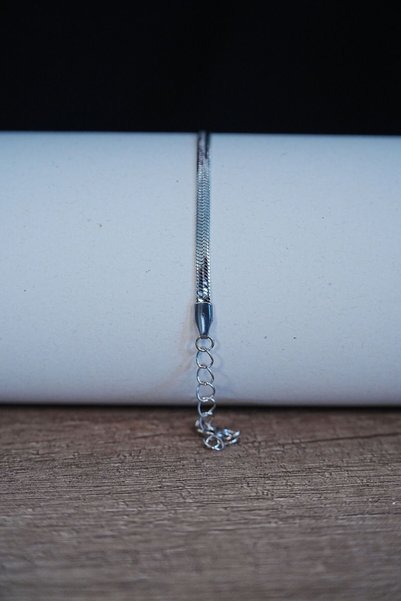 Lisinya Italian Design Steel Couple Bracelet Unisex Gold Silver Color, No Tarnish 2 Pieces