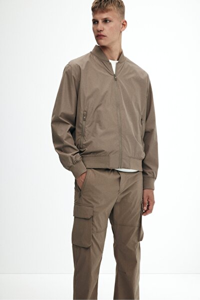 H&M Naylon Kargo Pantolon Regular Fit