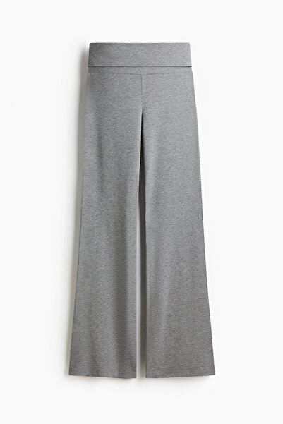 Folding Waist Cotton Pants