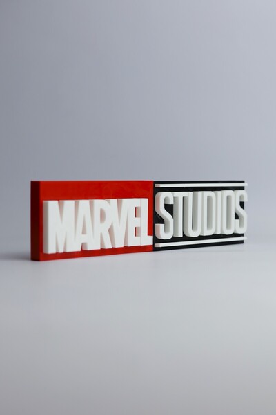 craftopya Marvel Studios - 3 Boyutlu Tabela - 20cm x 5cm x 1.5cm