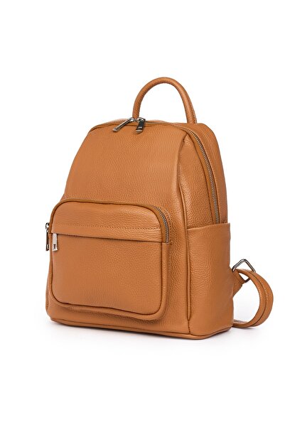 myOwn Vicenzo cognac genuine leather backpack