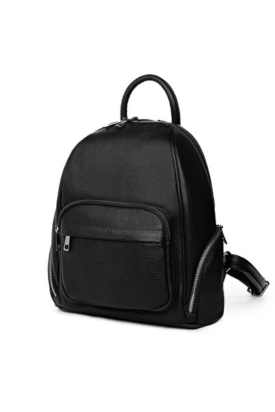 myOwn Enzo genuine leather backpack black