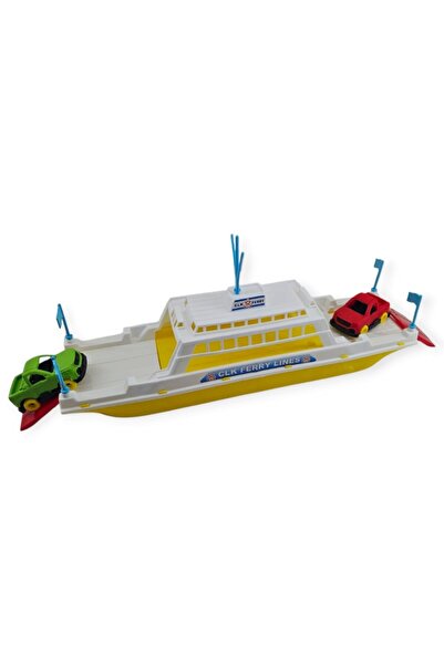 Lisinya Ferry Car Carrier Ship 45 cm - Yellow (Lisinya) Tygoo