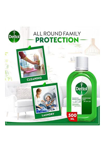 Dettol Antiseptic Antibacterial Disinfectant Liquid, 500ml