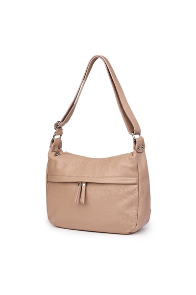 myOwn Ροζ τσάντα Amelia από γνήσιο δέρμα