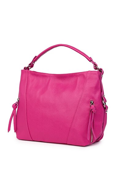 myOwn Geantă de damă din piele naturală Samira fuchsia