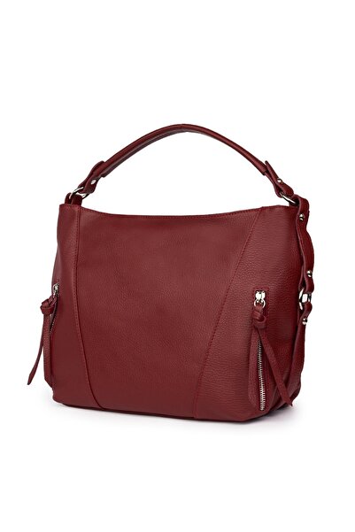 myOwn Geantă de damă din piele naturală Samira, bordeaux