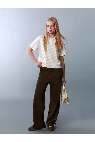 LC Waikiki Elastic Waist Jogging Bottoms for Teen Girls'