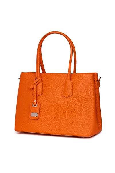 myOwn Valentina orange genuine leather women's bag