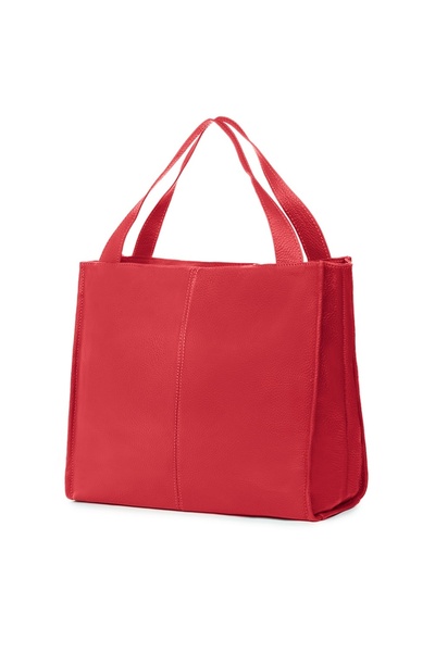 myOwn Geantă de damă din piele naturală Naomi roșie