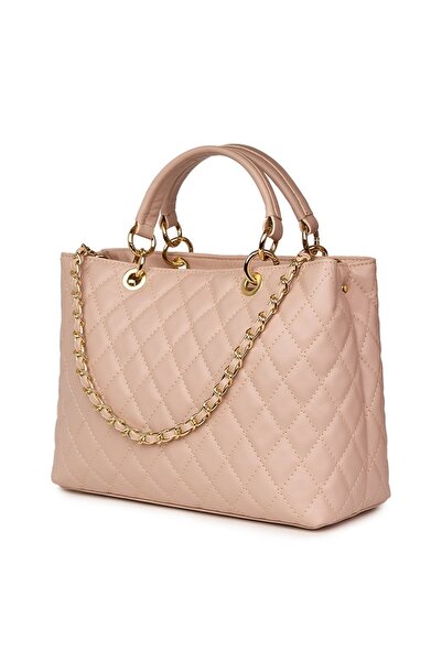 myOwn Gisella pink quilted leather bag