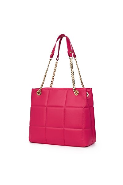 myOwn Azalea quilted leather bag fuchsia