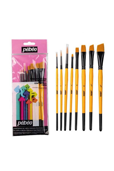 Pebeo Set de pensule mixte Supertrend cu 8 piese SET-6