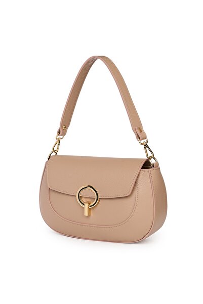 myOwn Women's handbag made of leather Rosalia pink