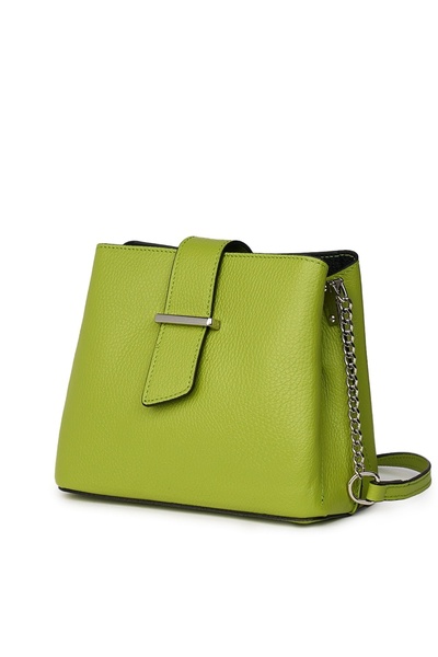 myOwn Women's mini leather purse Avery light green