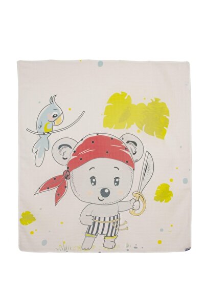 Sevi Bebe Scutec muselina Pirate bumbac 120x120 cm SeviBebe