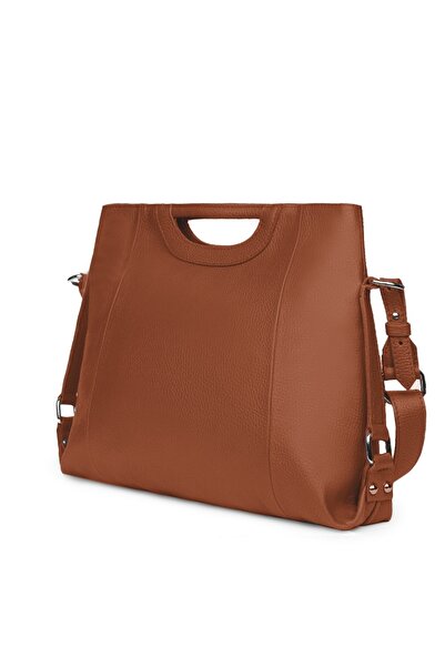 myOwn Geantă de damă din piele naturală Agatha, culoare coniac