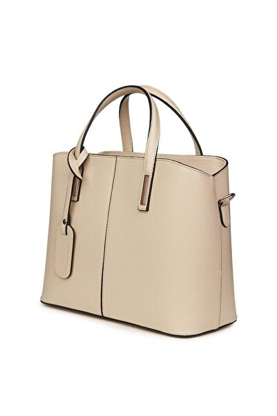 myOwn Γυναικεία τσάντα από γνήσιο δέρμα Gianna κρεμ