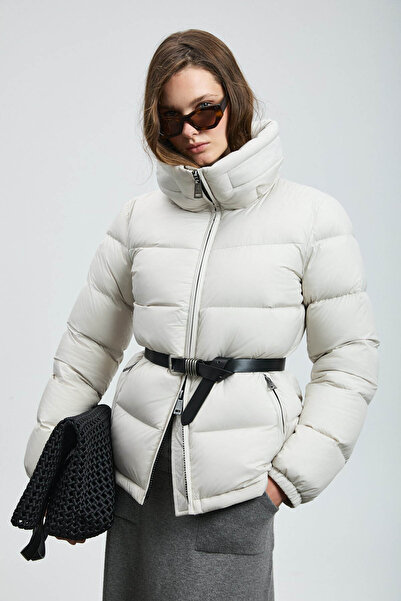 Lufian Flash Ecru Women's Coat 122120044