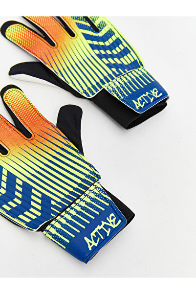 LC Waikiki Sparkling Choices from Shining Store |   Velcro Fastening Boys' Goalkeeper Gloves