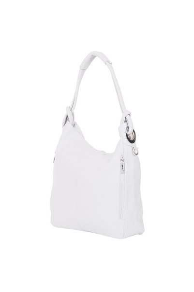myOwn Women's bag made of leather Mia white
