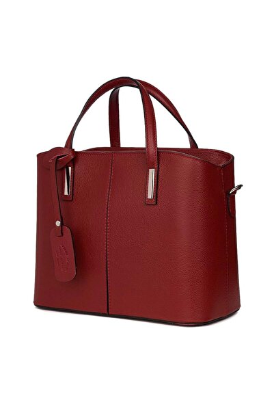 myOwn Geantă de damă din piele naturală Gianna, verde închis