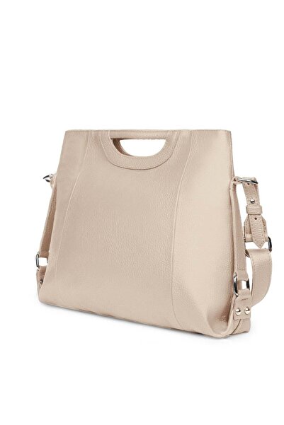 myOwn Geantă de damă din piele naturală Agatha crem