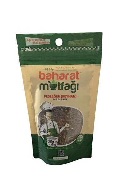 Baharat Mutfağı Fesleğen (Reyhan) Basil 25gr