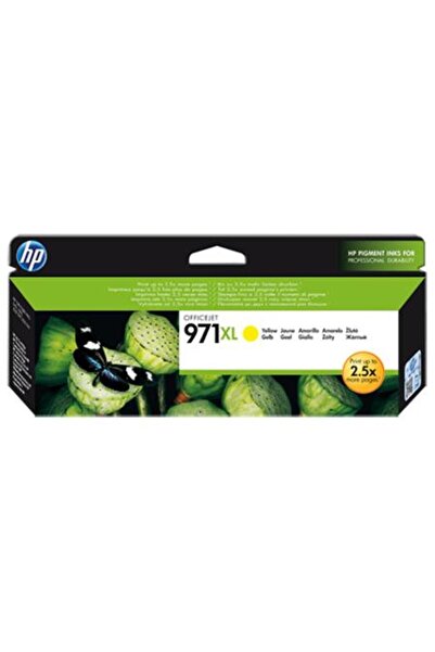 HP 971XL Yellow Sarı 6.600 Sayfa Kartuş CN628A