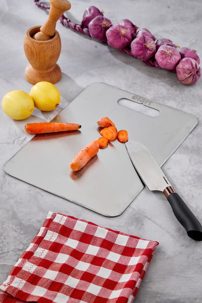 EMBazaar Steel Stainless Cutting Board