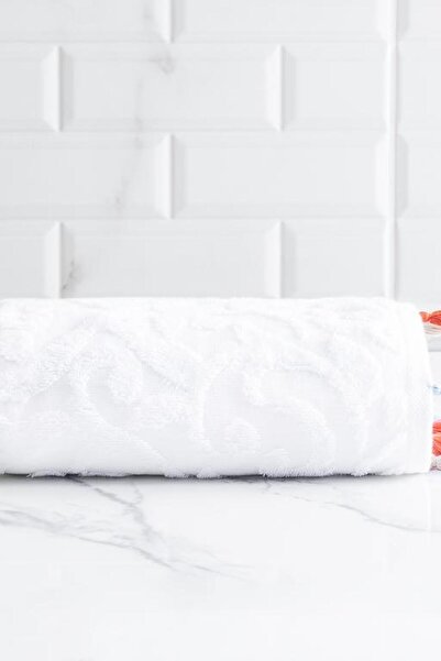 Madame Coco New Season Giverny Face Towel - White