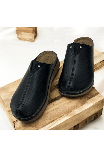 Apella Closed Front Winter Orthopedic Mother's Slippers Suitable for Daily Use