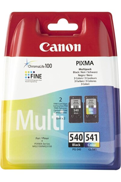 Canon PG-540 CL-541 Photo Value Multipack 2'li Mürekkep Kartuş