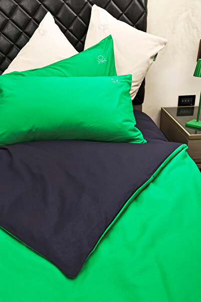 Benetton Home Green Single Ranforce Duvet Cover Set