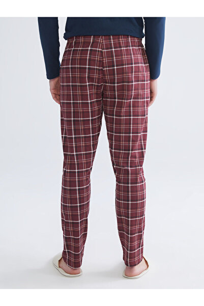 LC Waikiki Yeni Sezon Standart Kalıp Ekose Erkek Pijama Alt