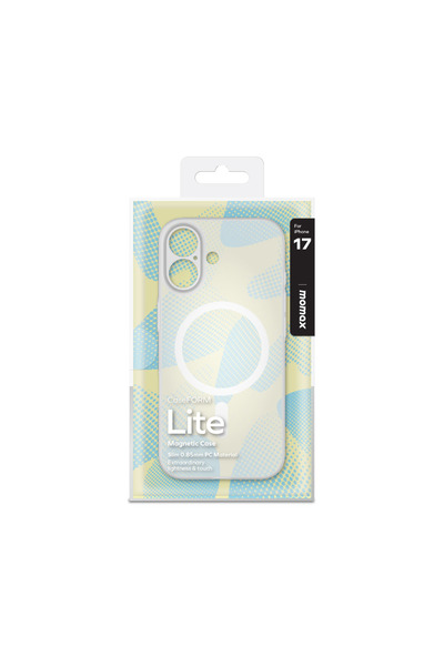 Momax CaseForm Lite Magnetic Case iPhone 17 (Transparent) Uyumlu