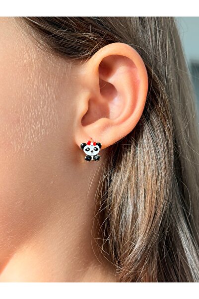 Liora Panda Model Children's Earrings