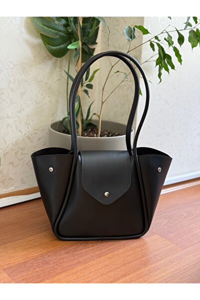 Bagnest Γυναικεία τσάντα ώμου με κουμπώματα στα πλαϊνά