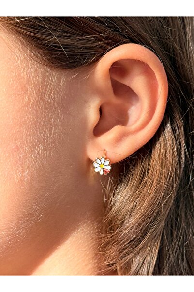 Liora Daisy Flower Model Children's Earrings