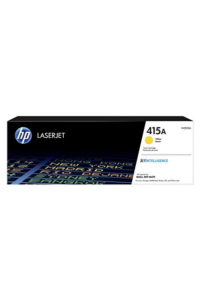 HP 415A Yellow Sarı 2.100 Sayfa Toner W2032A