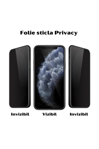 Apple Privacy glass film for Iphone 11 PRO MAX - Full glue