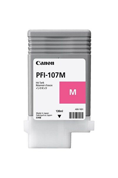 Canon PFI-107M Magenta Kırmızı Plotter Kartuş IPF770-775