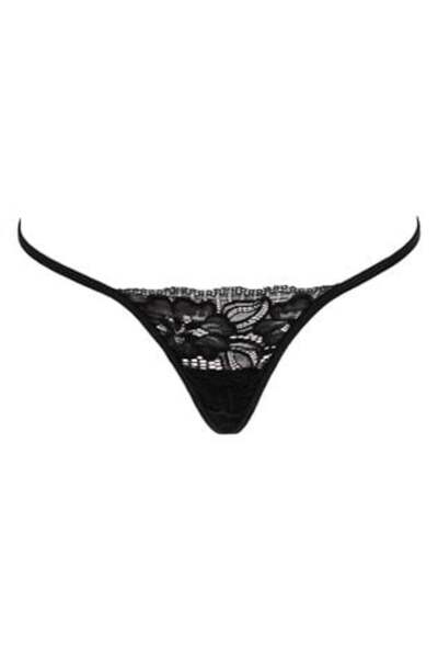 OEM Black Lace Women's String Panties