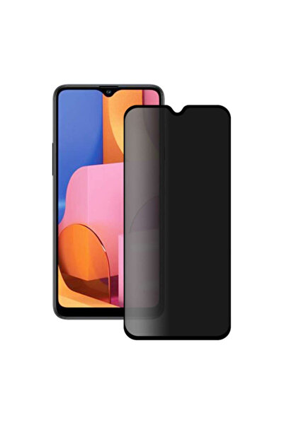 Samsung Folie de sticlă confidențială pentru Galaxy A02s - Lipici complet