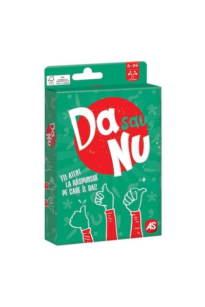 MYONNA IT & E- COMMERCE AS Board Game "Yes or No" – Multicolor, includes 60 cards and 1 marker