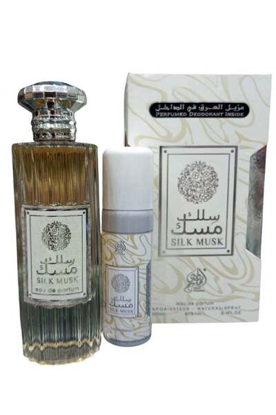 wadi al khaleej عطر مسك الحرير 100 مل مع مزيل عرق داخلي
