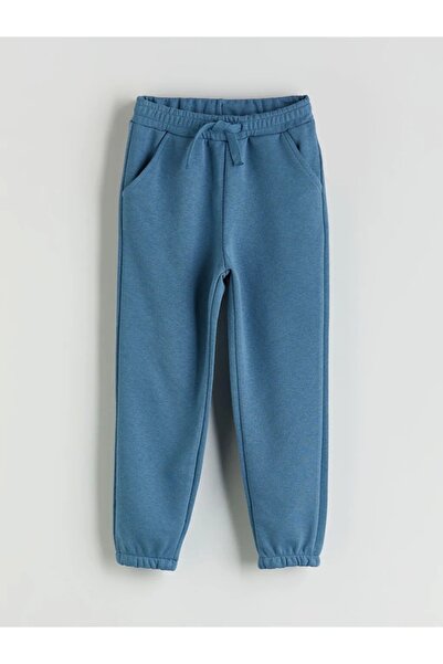 LC Waikiki Kids Indigo Buy Lastikli Basic 3 Thread Boys' Tracksuit Bottom 3-Piece Set