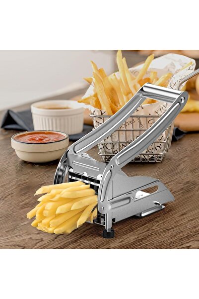 Generic French Fry Cutter Professional Stainless Steel Potato Cutter, Perfect French Fries Cutting