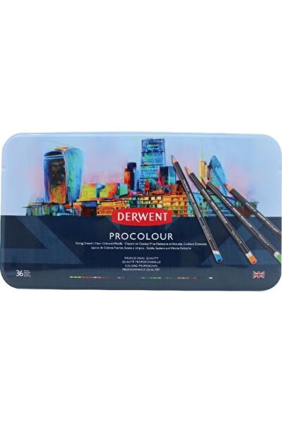 Derwent Color Pencil Set Assorted Color 36 Colors